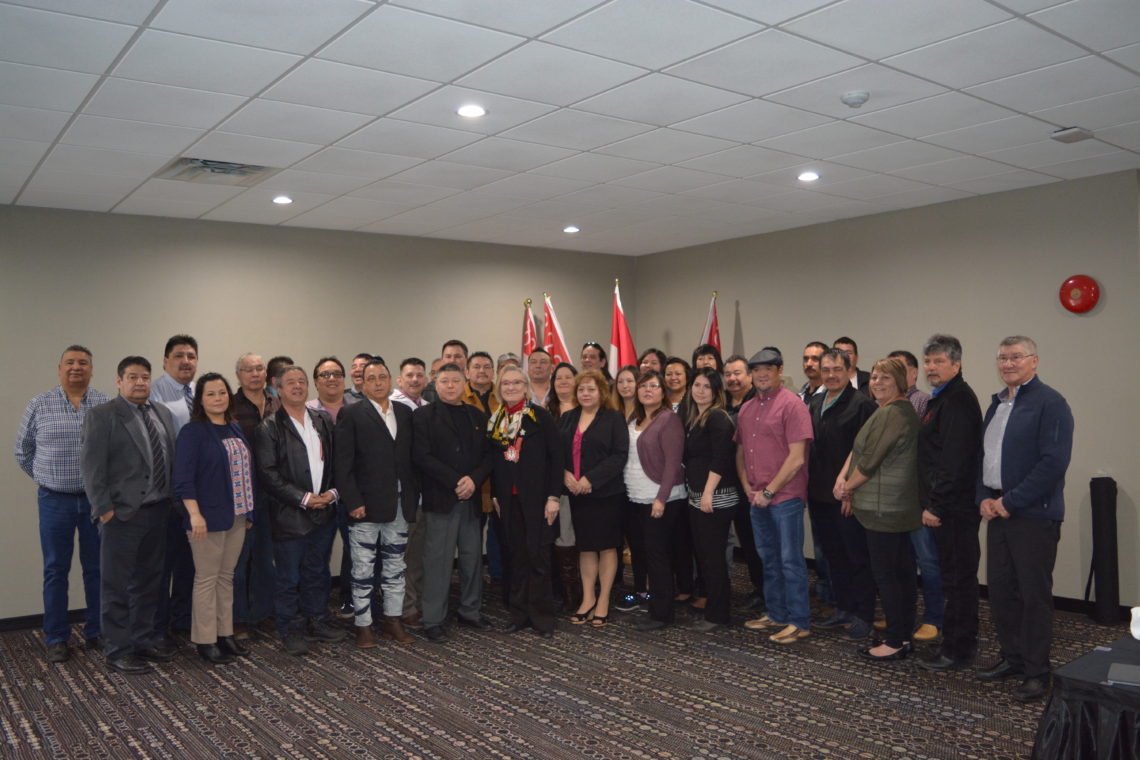 MSGC Assembly meets with Federal Minister Carolyn Bennett on March 16, 2018.